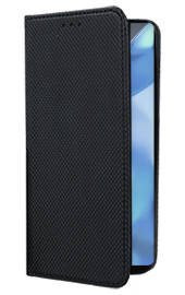 Кожен калъф тефтер и стойка Magnetic FLEXI Book Style за Oneplus 9 Pro черен